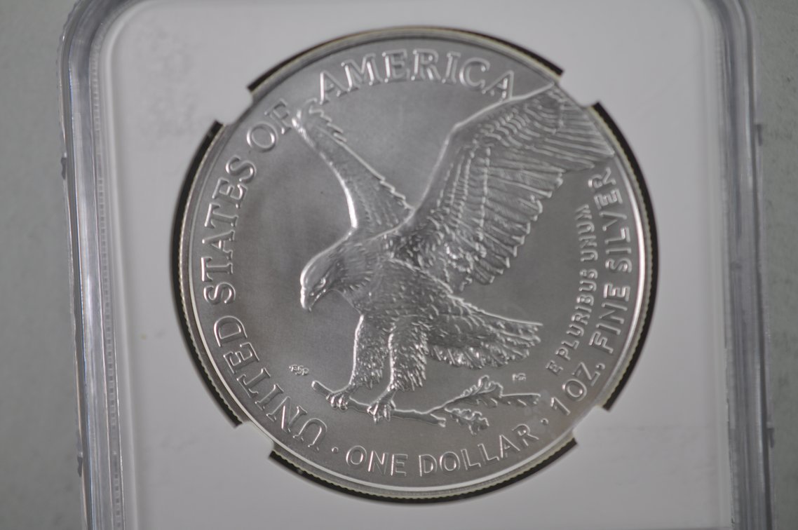 American Silver Eagles Graded, photo 4 of 8