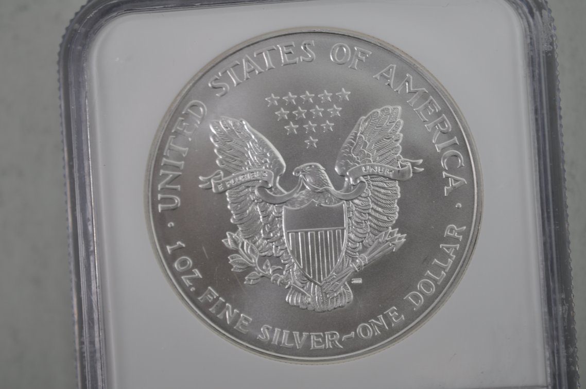 American Silver Eagles Graded, photo 6 of 8