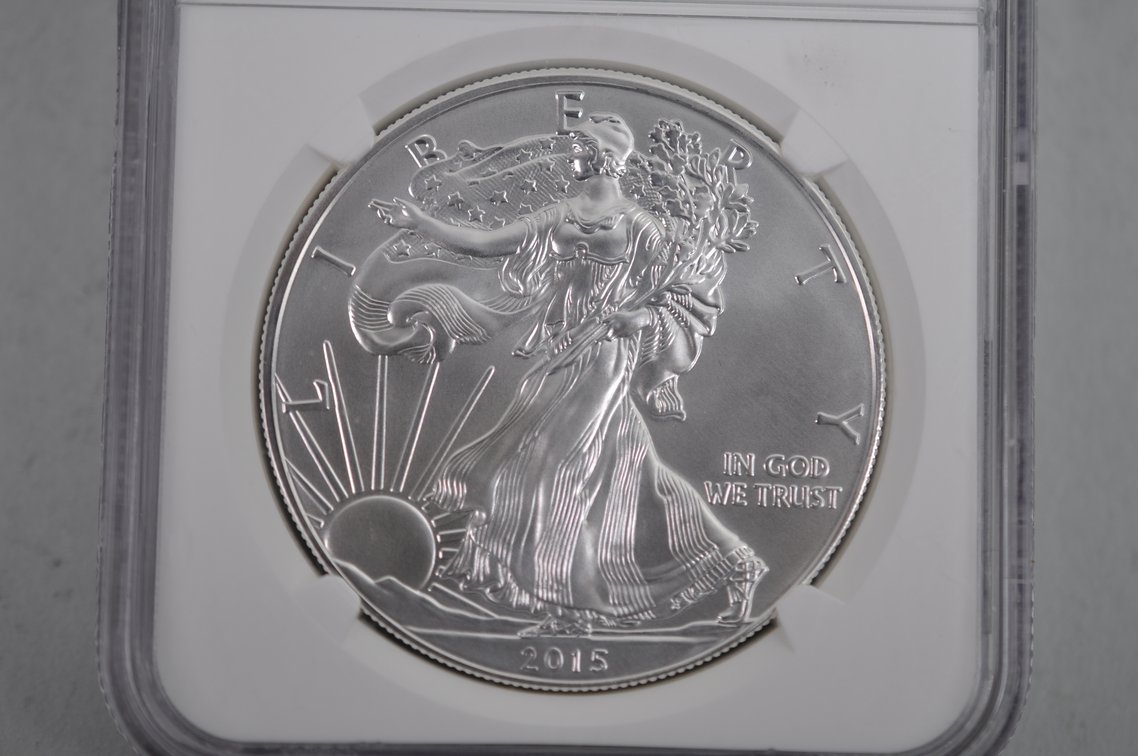 American Silver Eagles Graded, photo 7 of 8