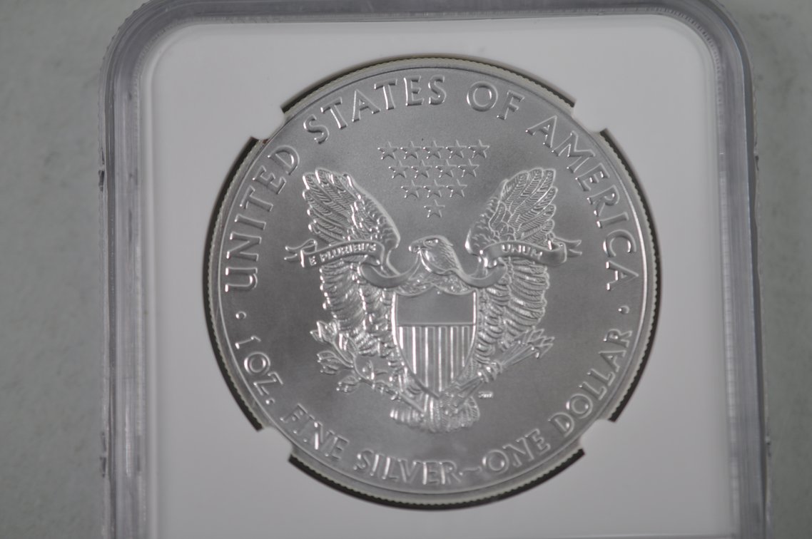 American Silver Eagles Graded, photo 8 of 8