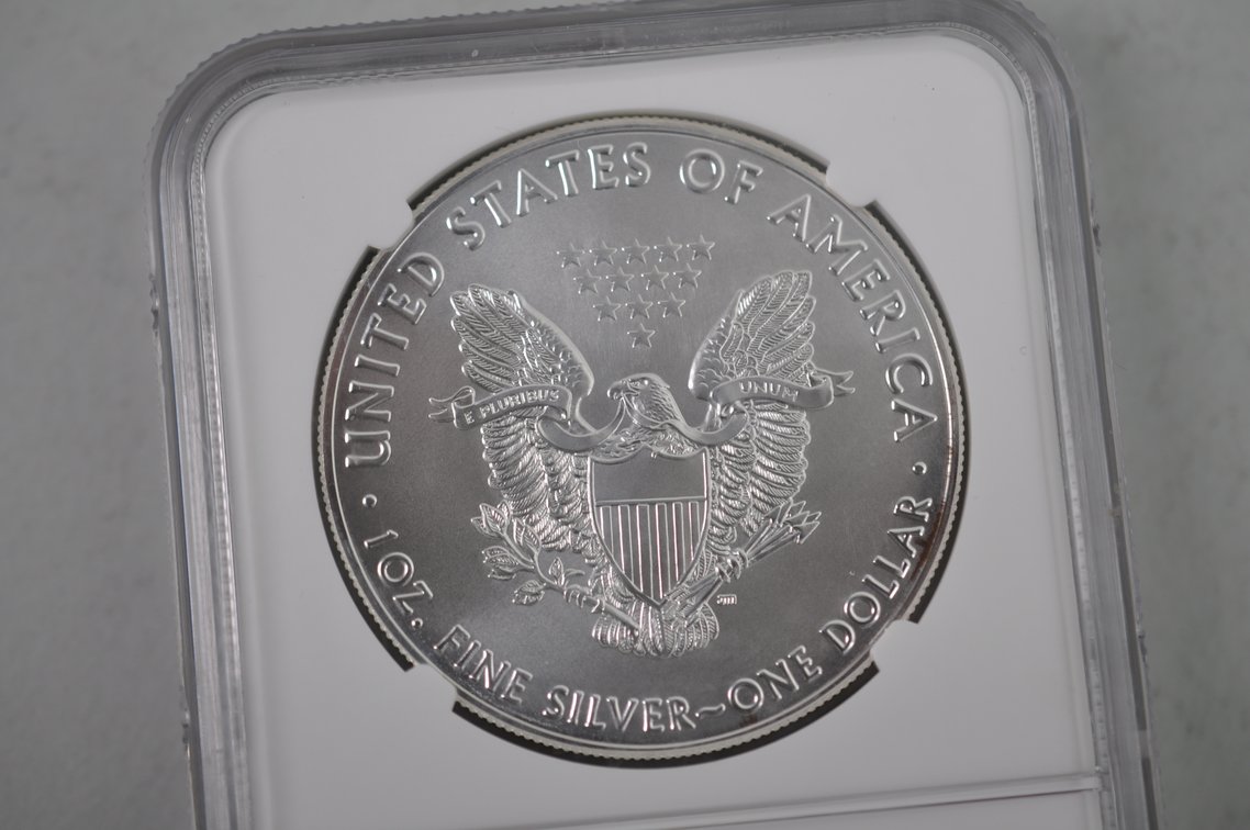 American Silver Eagles Graded, photo 6 of 8