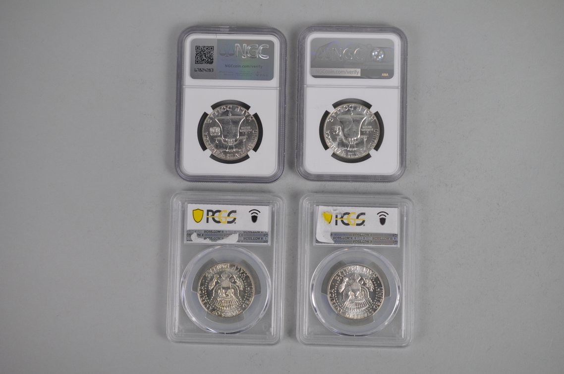 Graded Silver Half Dollars, photo 2 of 10
