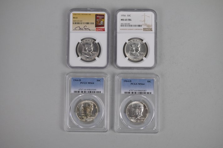 Graded Silver Half Dollars