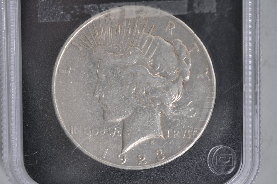 Silver Peace Dollars Slabbed-PCS, photo 5 of 6