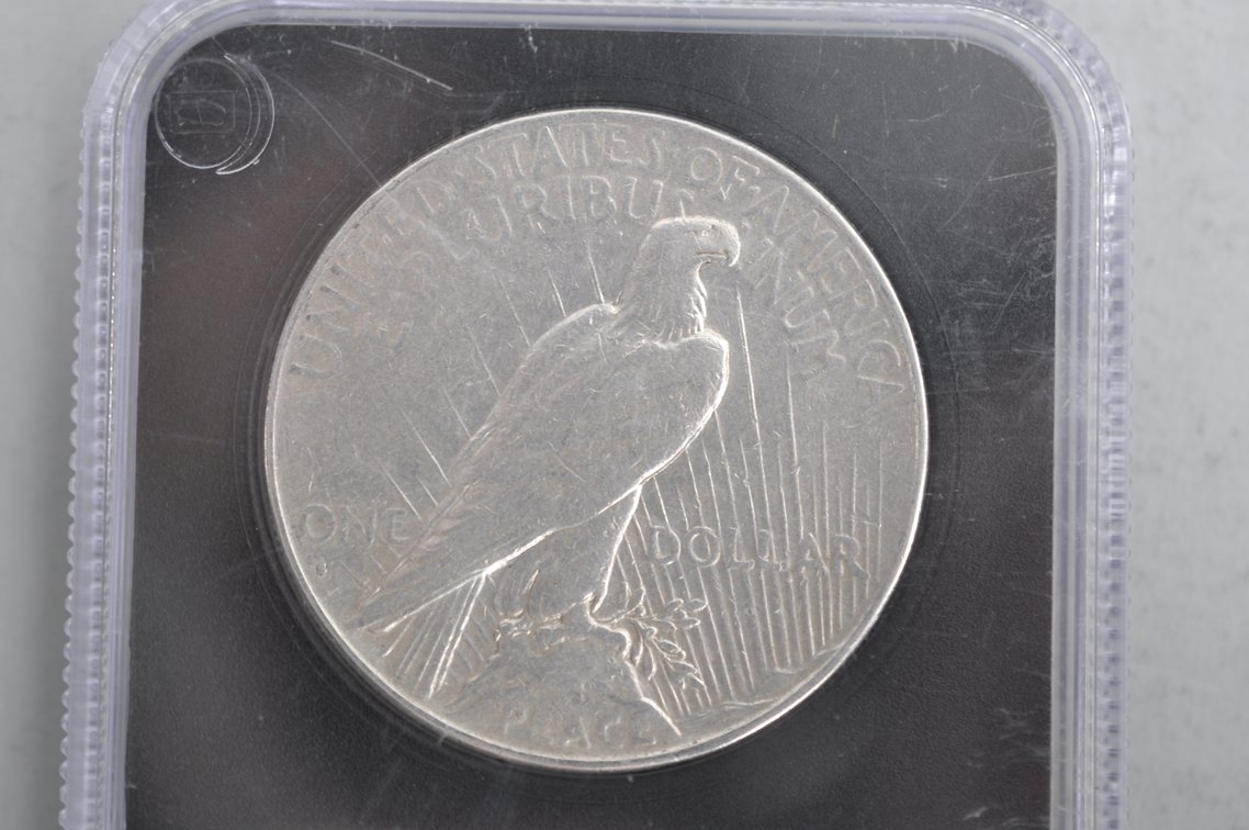 San Francisco Mint Silver Peace Dollars Slabbed- PCS, photo 4 of 6