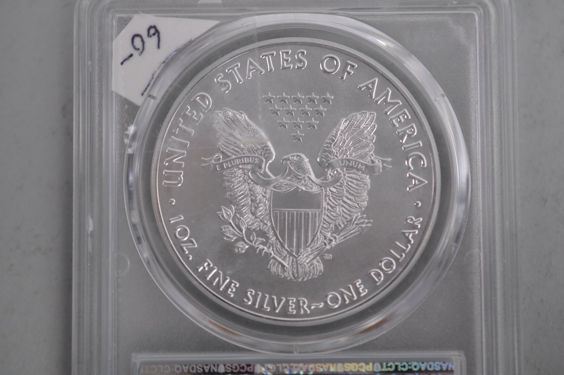 American Silver Eagles Graded, photo 6 of 6