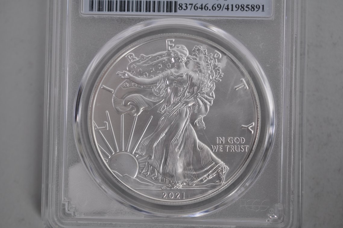 American Silver Eagles Graded, photo 5 of 6