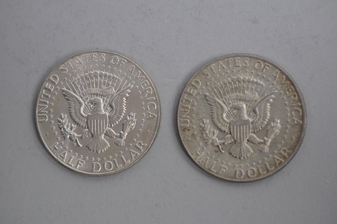 1964 Kennedy Silver Half Dollars, photo 6 of 6