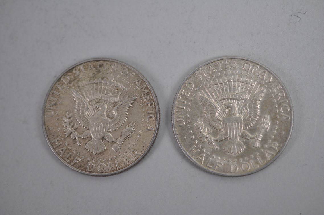 1964 Kennedy Silver Half Dollars, photo 6 of 6