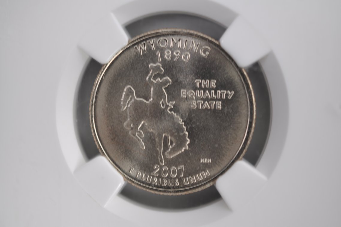 Colorado & Wyoming State Quarters NGC- MS68, photo 3 of 8