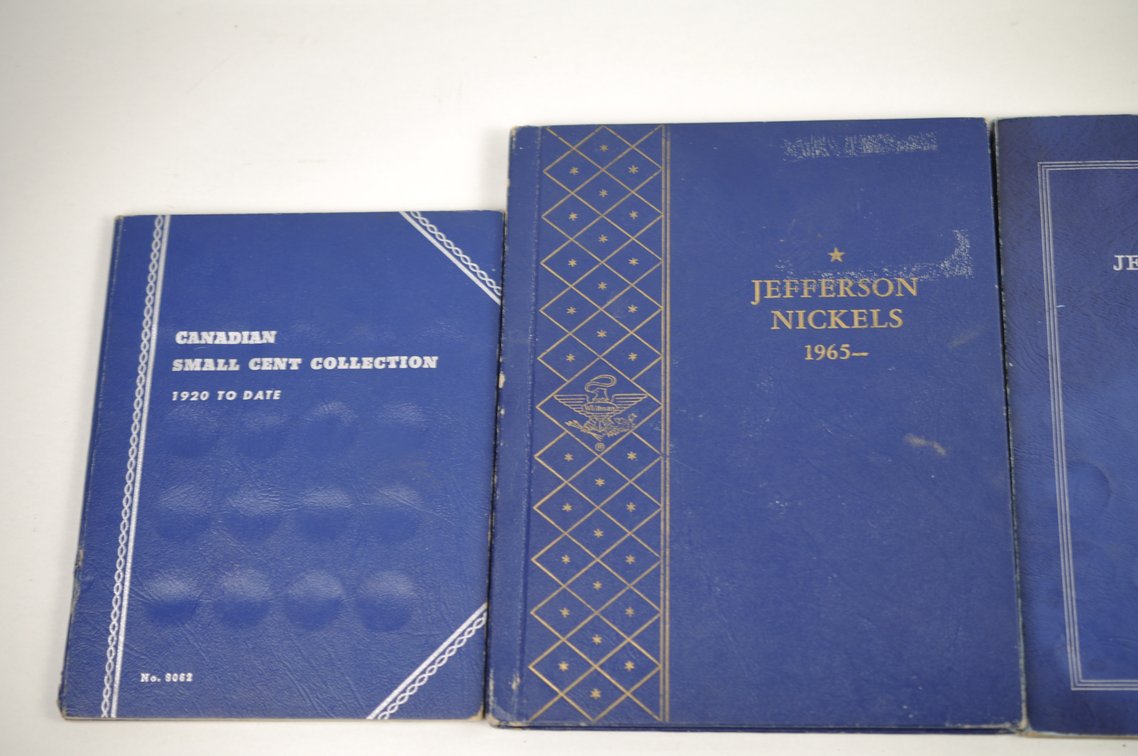 Jefferson & Buffalo Nickels, Canadian Small Cent Books, photo 2 of 37