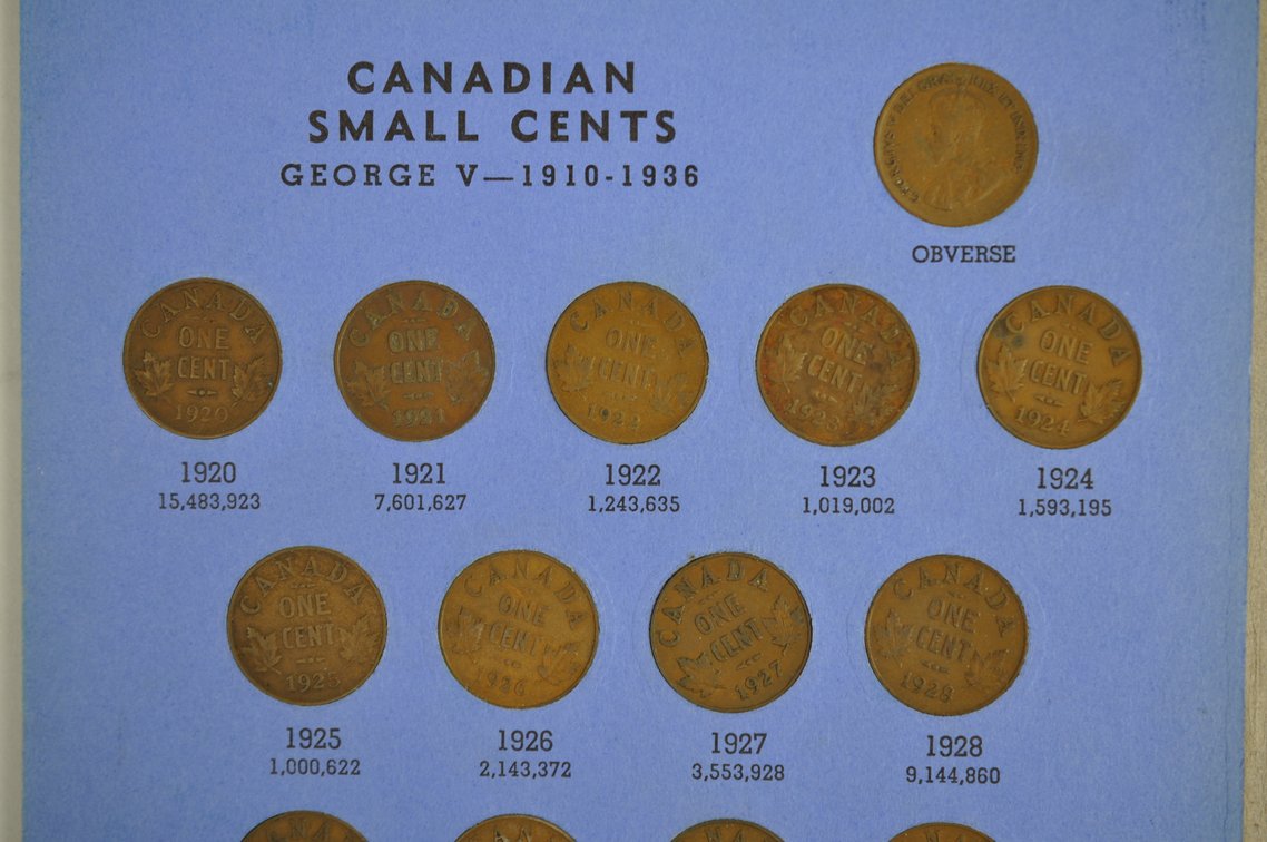 Jefferson & Buffalo Nickels, Canadian Small Cent Books, photo 8 of 37