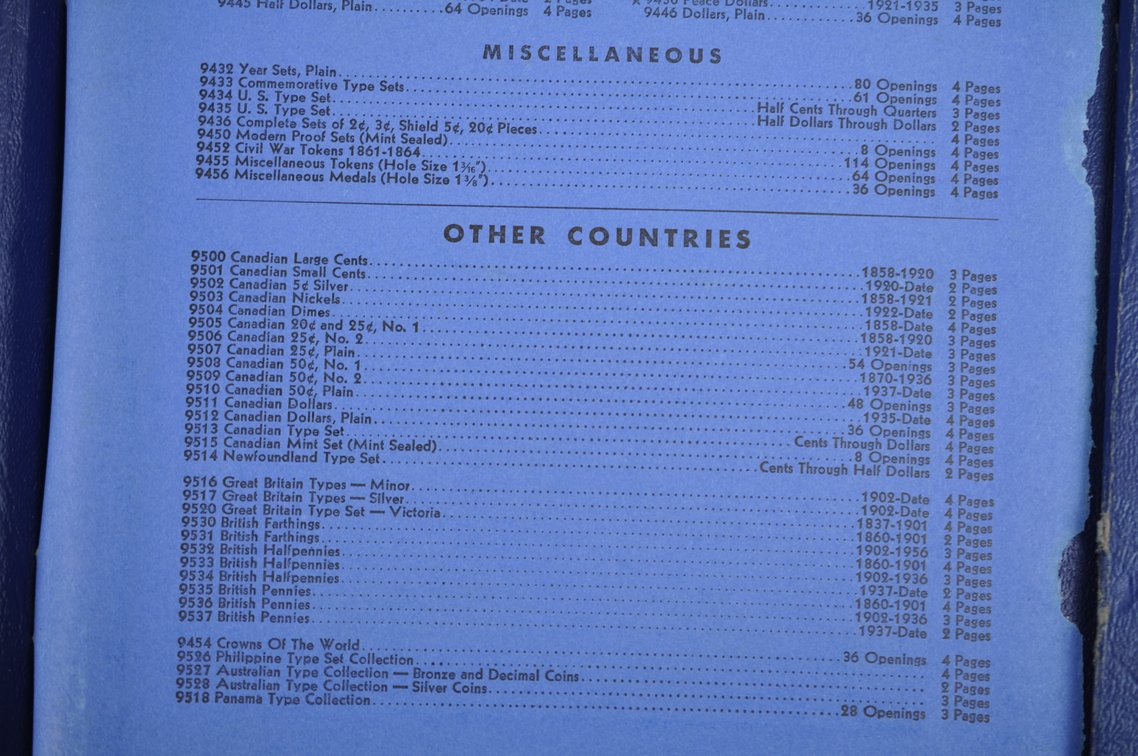 Jefferson & Buffalo Nickels, Canadian Small Cent Books, photo 18 of 37