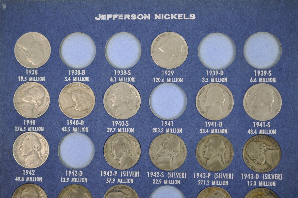 Jefferson & Buffalo Nickels, Canadian Small Cent Books, photo 20 of 37