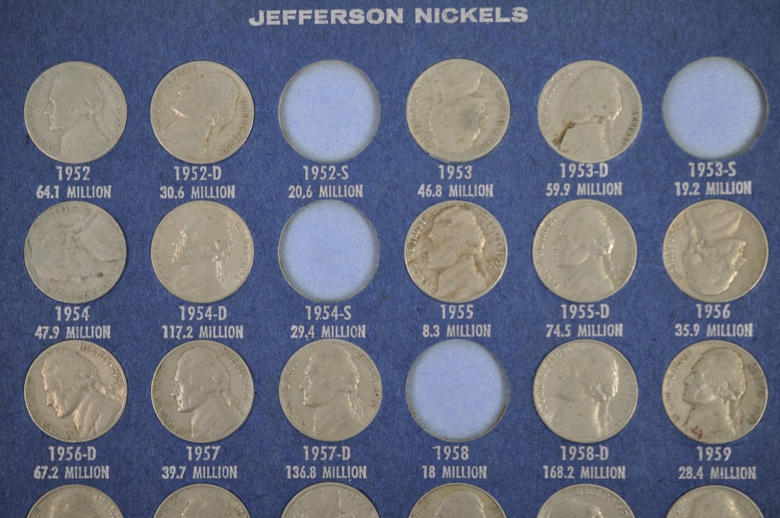 Jefferson & Buffalo Nickels, Canadian Small Cent Books, photo 22 of 37