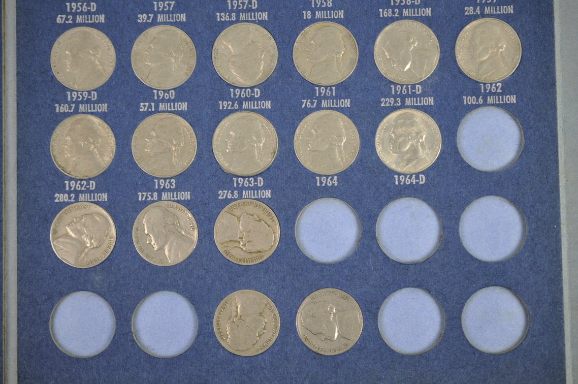 Jefferson & Buffalo Nickels, Canadian Small Cent Books, photo 23 of 37