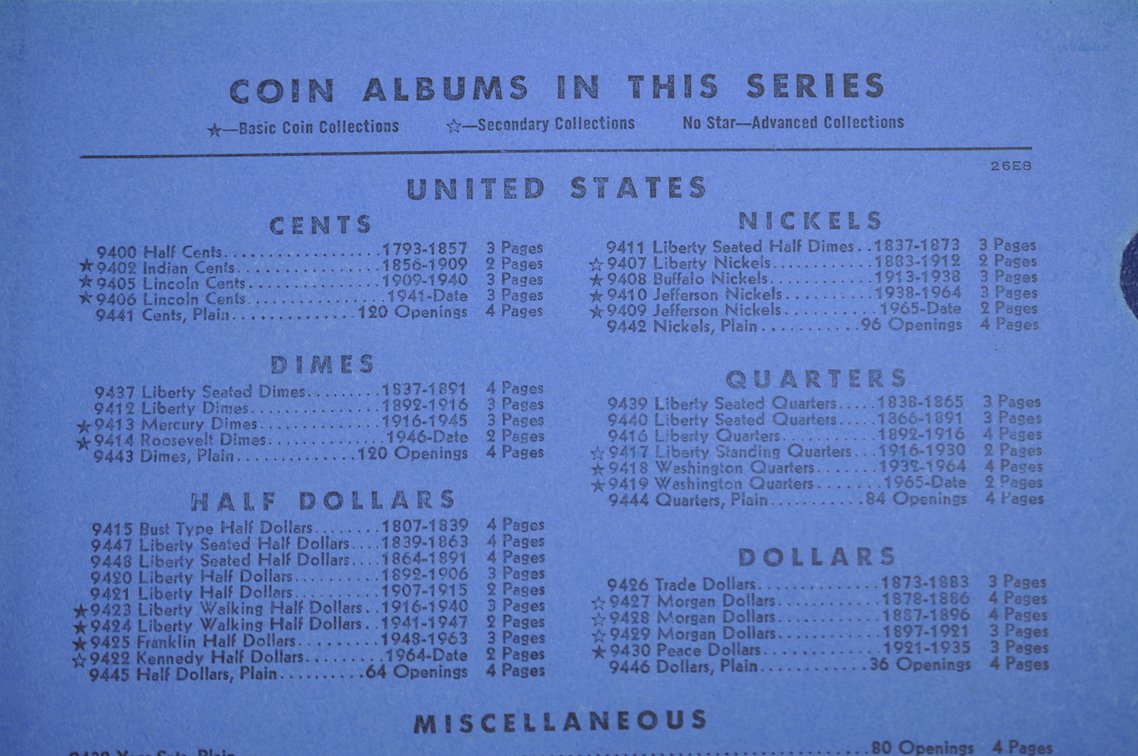 Jefferson & Buffalo Nickels, Canadian Small Cent Books, photo 19 of 37