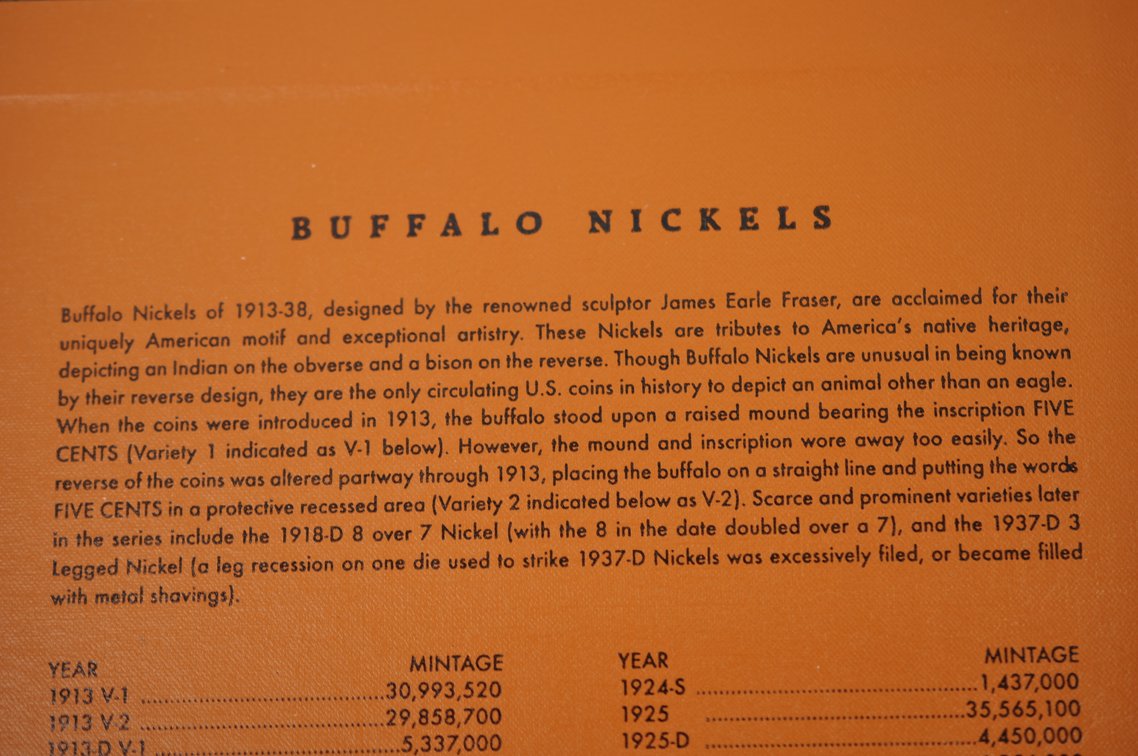 Jefferson & Buffalo Nickels, Canadian Small Cent Books, photo 26 of 37