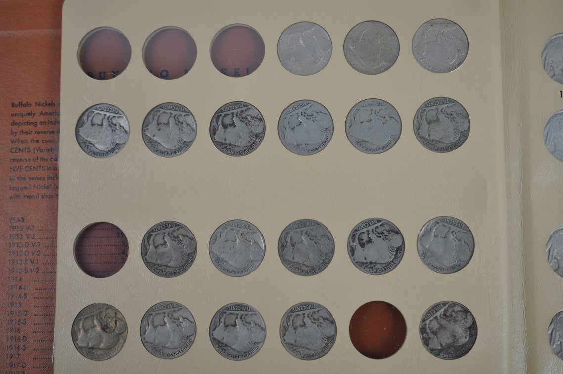 Jefferson & Buffalo Nickels, Canadian Small Cent Books, photo 30 of 37