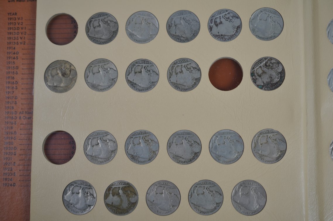 Jefferson & Buffalo Nickels, Canadian Small Cent Books, photo 33 of 37