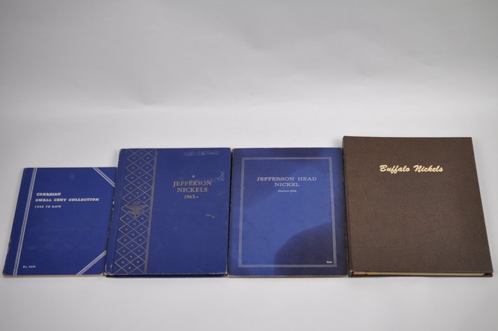 Jefferson & Buffalo Nickels, Canadian Small Cent Books