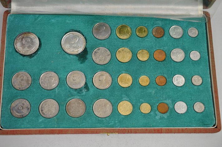 Royal Thai Mint Vintage Coinage Set