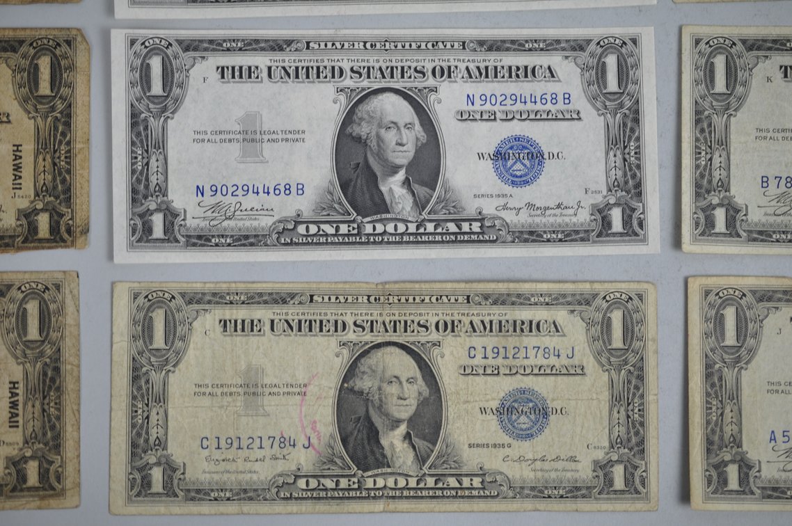 1935 Silver Certificates, Hawaii Notes, 25C Scrip Note Richmond, VA1862, photo 6 of 14