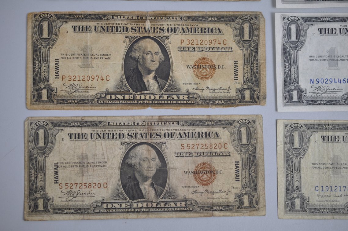 1935 Silver Certificates, Hawaii Notes, 25C Scrip Note Richmond, VA1862, photo 4 of 14
