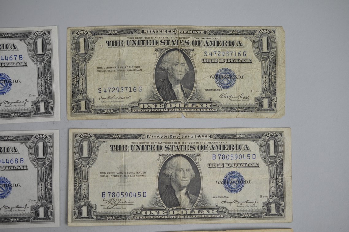 1935 Silver Certificates, Hawaii Notes, 25C Scrip Note Richmond, VA1862, photo 12 of 14