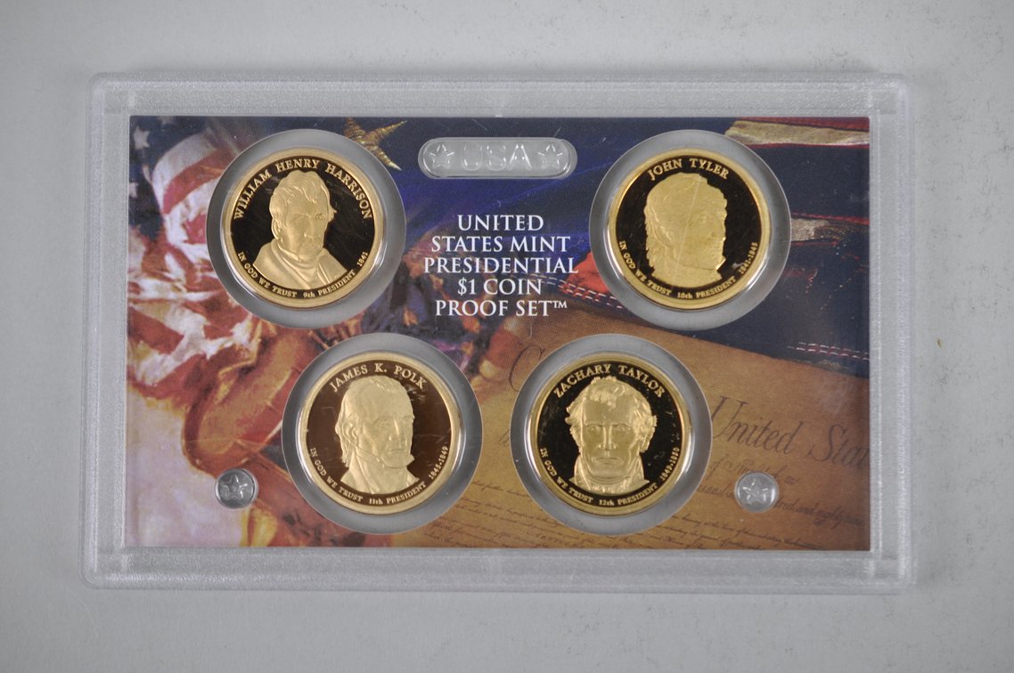 Collection of Modern Gold Colored Dollar Coins Mint Sets and Graded, photo 6 of 16