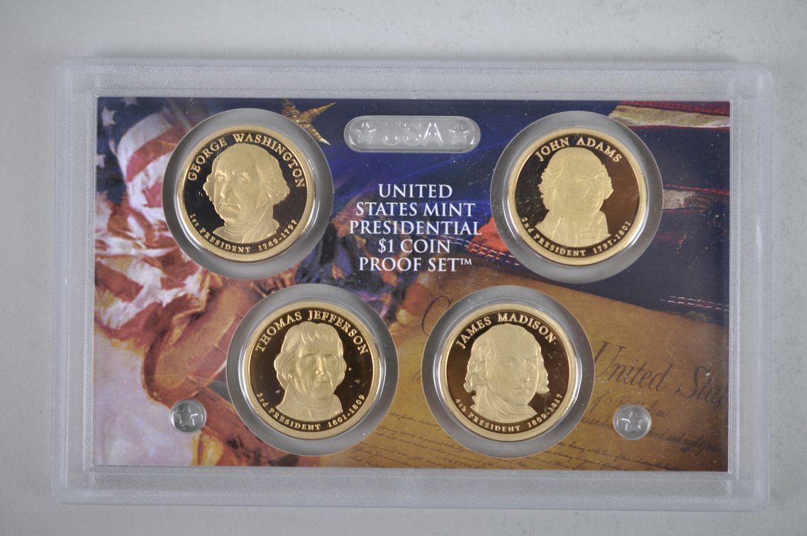 Collection of Modern Gold Colored Dollar Coins Mint Sets and Graded, photo 8 of 16