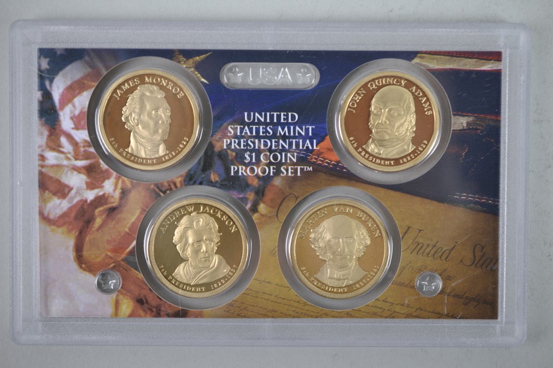 Collection of Modern Gold Colored Dollar Coins Mint Sets and Graded, photo 10 of 16