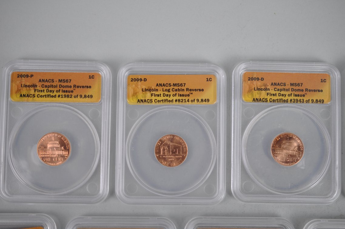 Graded Lincoln Bicentennial Cents, photo 3 of 10