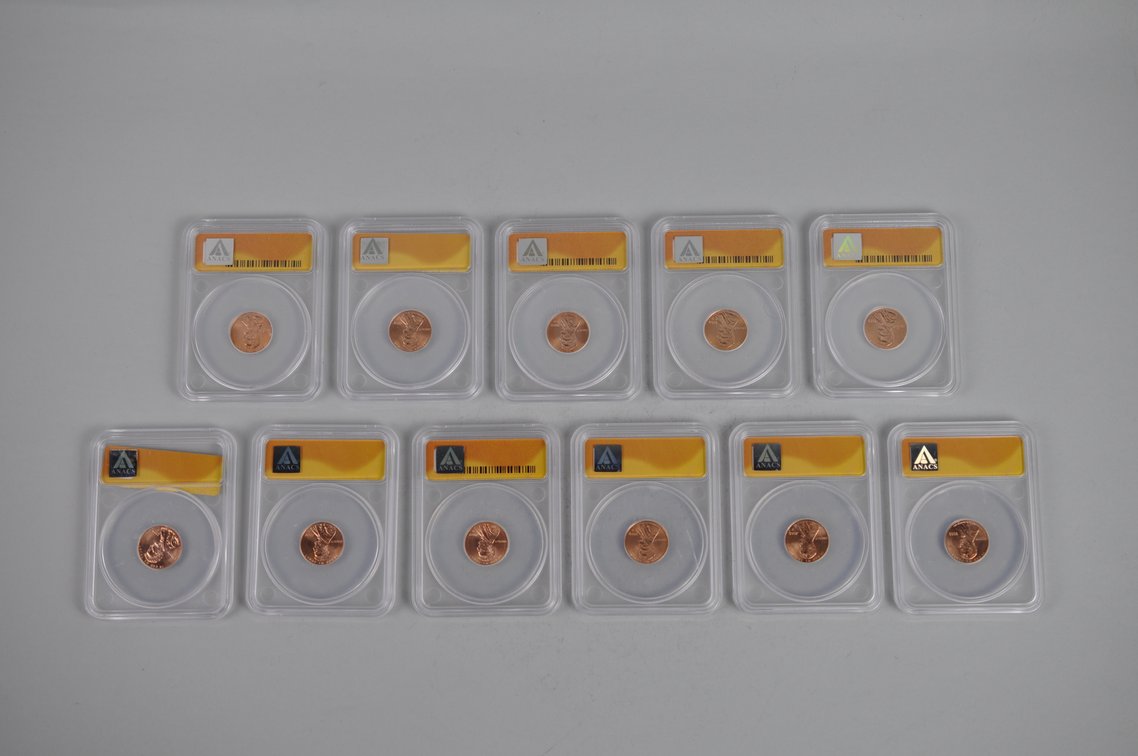 Graded Lincoln Bicentennial Cents, photo 2 of 10
