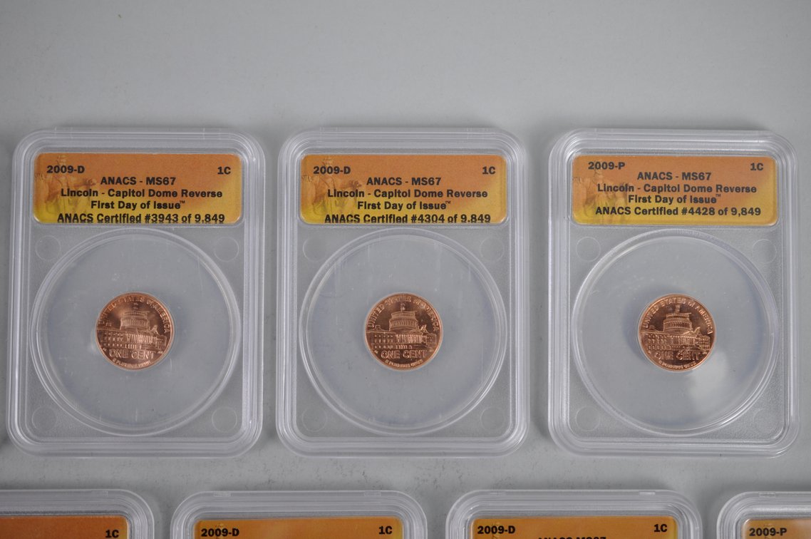 Graded Lincoln Bicentennial Cents, photo 4 of 10