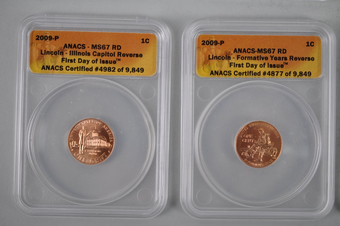 Graded Lincoln Bicentennial Cents, photo 5 of 10