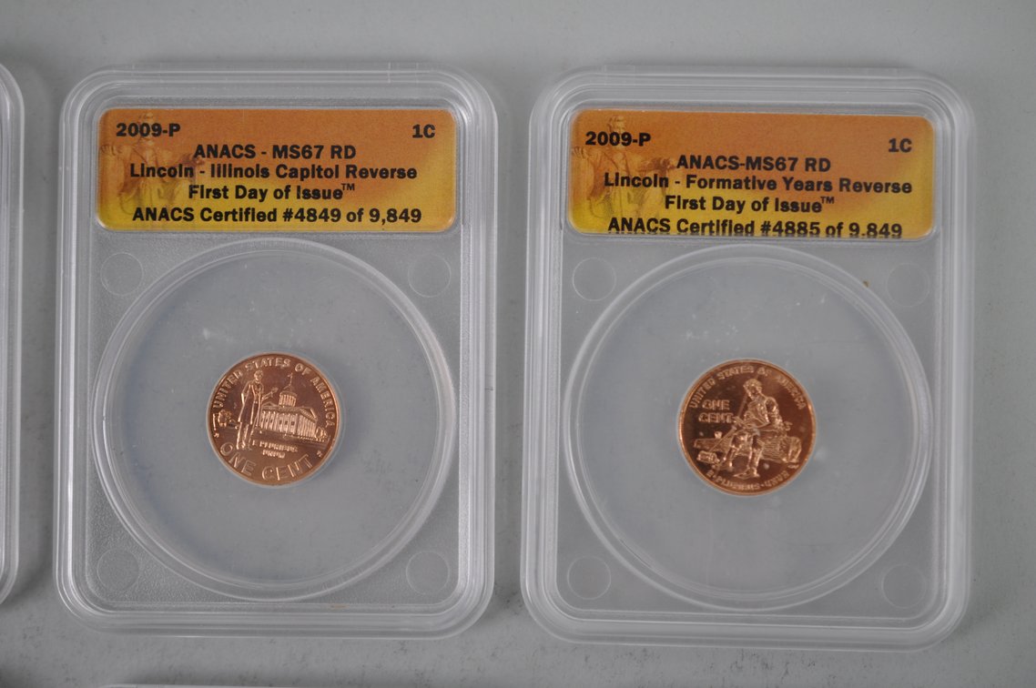 Graded Lincoln Bicentennial Cents, photo 4 of 10