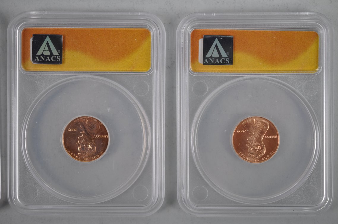 Graded Lincoln Bicentennial Cents, photo 10 of 10