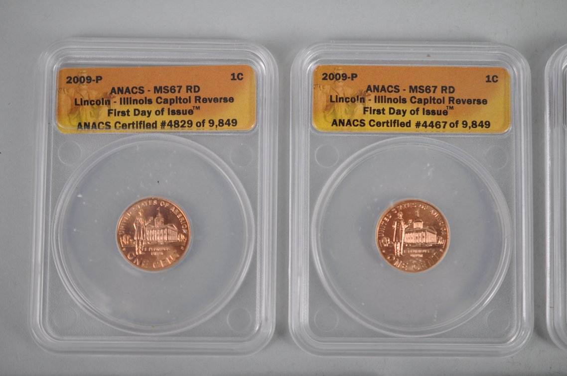Graded Lincoln Bicentennial Cents, photo 3 of 10