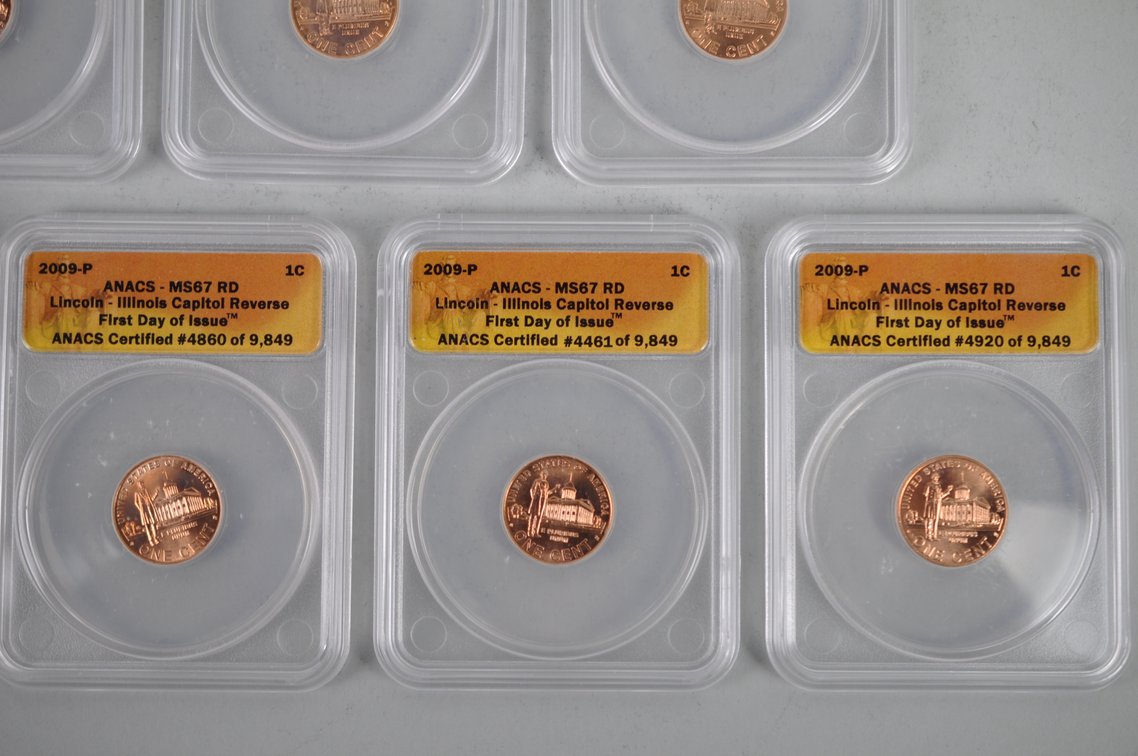 Graded Lincoln Bicentennial Cents, photo 6 of 10