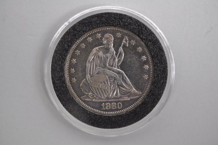 1880 Seated Liberty Half Dollar