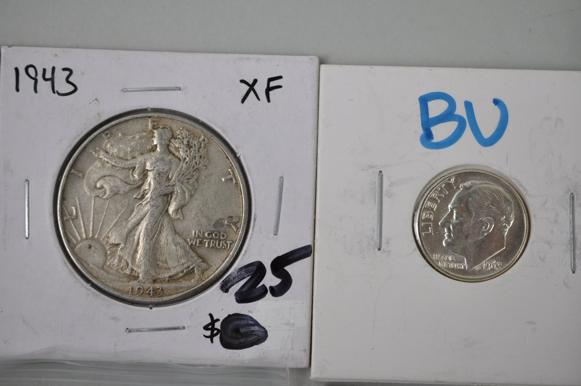 Assorted American Silver Coins, photo 5 of 9