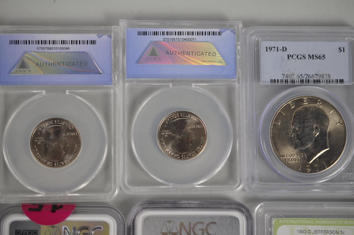 Graded Assorted Modern American Coins, photo 5 of 11