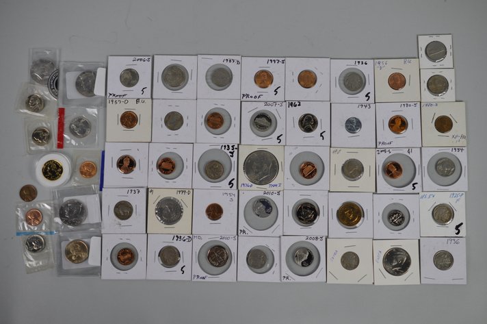 Assorted 20th and Early 21st Century Collectible Coins