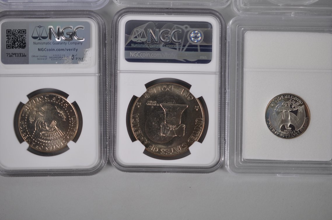 Graded Assorted Modern American Coins, photo 8 of 11