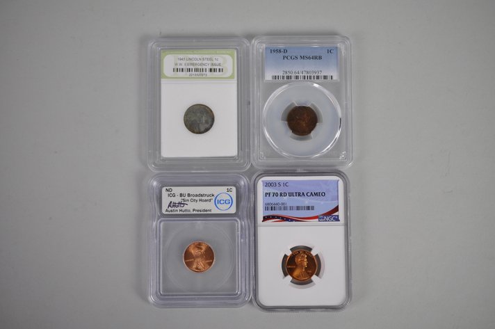 Assorted Graded Cents