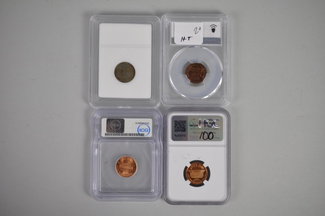 Assorted Graded Cents, photo 2 of 8