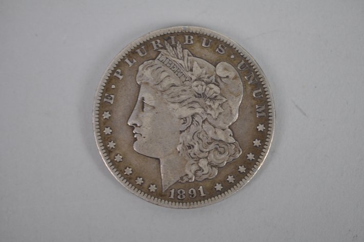1891 Morgan Silver Dollar Carson City