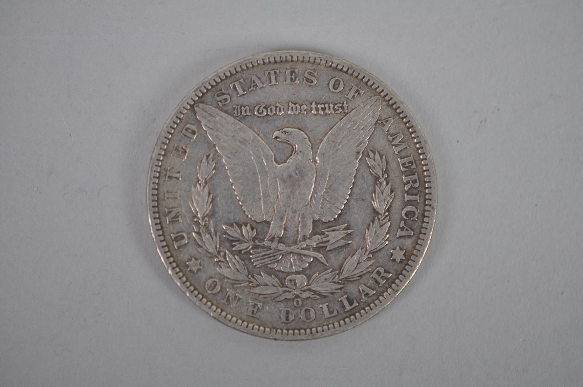1903 Morgan Silver Dollar New Orleans, photo 2 of 2