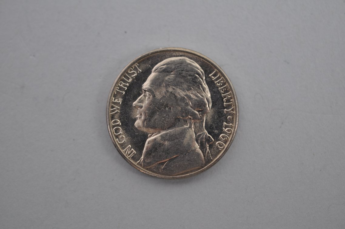 1960 Tube of Jefferson Nickels Denver, photo 10 of 11